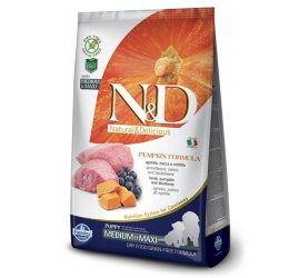 Nd Kuzu Etli Balkabaklı Yavru Medium  Maxi Köpek Maması 12 Kg