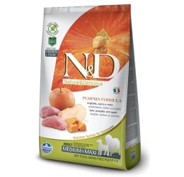 Nd Yaban Domuzlu Balkabaklı Medium Maxi Köpek Maması 12 Kg