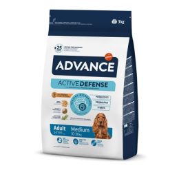 Advance Tavuk Etli Orta Irk Yetişkin Köpek Maması 3 Kg