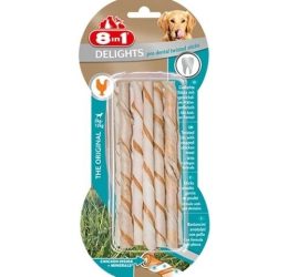 8in1 Delights ProDental Köpekler İçin Twisted Sticks 10’Lu