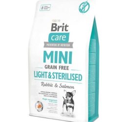Brit Care Mini Light Kısırlaştırılmış Küçük Irk Tavşanlı Köpek Maması 2 Kg