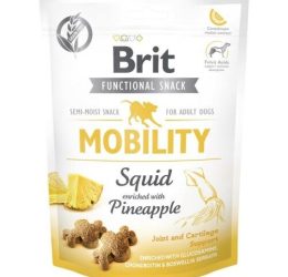 Brit Functional Snack Mobility Kalamar ve Ananaslı Köpek Ödül Maması 150 Gr