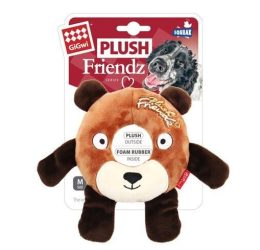 Gigwi Plush Friendz Simit Ayı Oyuncak Sesli Peluş Oyuncak