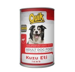 Quik Kuzu Etli Köpek Konservesi 415 Gr