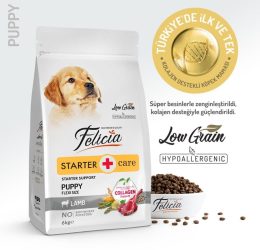 Felicia Tüm Irklar İçin Kuzulu Yavru Köpek Maması 6 Kg