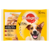 Pedigree Multipack Biftek-Kuzu Hindi-Havuç 4×100 Gr