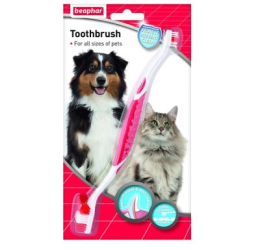 Beaphar Toothbrush Çift Taraflı Köpek Diş Fırçası
