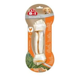 8in1 Delight Bones Tavuklu Ağız Bakım Kemiği L Boy 85 Gr