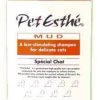 Pet Esthe Mud Shampoo For Cats Kediler İçin UV Korumalı Şampuan 350 ML