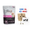 Felicia Tahılsız Yavru Tavuklu Yaş Kedi Maması 85 gr 12’li Paket