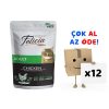 Felicia Tahılsız Yetişkin Tavuklu Yaş Kedi Maması 85 gr 12’li Paket