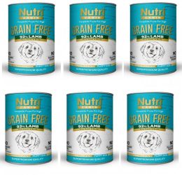 Nutri Canin Kuzulu Yavru Köpek Konservesi 400gr (6 ADET)