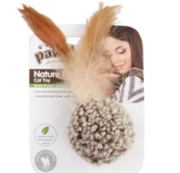 Pawise Simple Cat Peluş Top Kedi Oyuncağı 5cm
