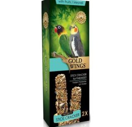 Gold Wings Meyveli Paraket Krakeri 2×65 gr