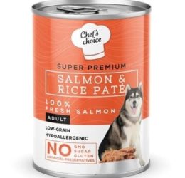 Chefs Choice Somonlu Tahılsız Köpek Yaş Maması 400 Gr