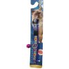 EuroCat Çiçek Desenli Zilli Kedi Boyun Tasması 18cm-28cm (Mor)