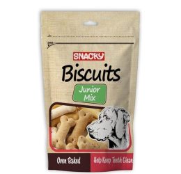 Snacky Junior Mix Köpek Bisküvisi 200 gr