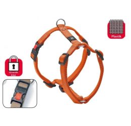 Karlie Kilitli Köpek Göğüs Tasma M 45-70 Cm Turuncu