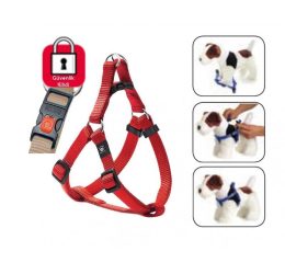 Karlie Kilitli Köpek Göğüs Tasması L 60-90cm Kırmızı