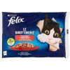 Felix Multipack Sığır ve Tavuk Etli Yetişkin Yaş Kedi Maması 4x85gr