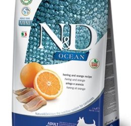 ND Ocean Balıklı Küçük Irk Tahılsız Yetişkin Köpek Maması 7 Kg