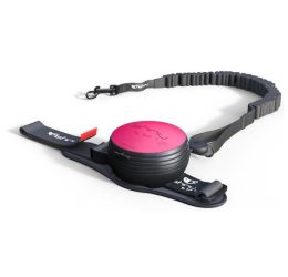 Lishinu Pembe Bungee Akıllı Kontrol Köpek Gezdirme Tasması Large 13-40Kg
