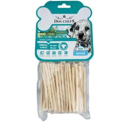 Dog Chef’s Yavru Köpekler İçin İnce Beyaz Burgu Kemik 80’li Paket