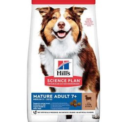Hills Mature +7 Lamb Kuzu Etli Yaşlı Köpek Maması 14 Kg