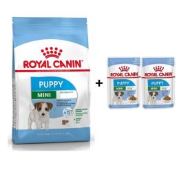 Royal Canin Mini Puppy Yavru Köpek Maması 2 kg + 2 Adet Yaş Mama Hediye