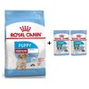 Royal Canin Orta Irk Yavru Kuru Köpek Maması 4 kg + 2 Adet Yaş Mama Hediye