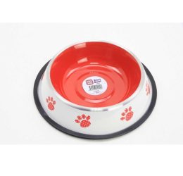Playfull Renkli Desenli Çelik Mama ve Su Kabı 64 Oz