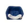 Petpretty Comfort Üç Fonksiyonlu Mavi Yatak 42x42x23 Cm