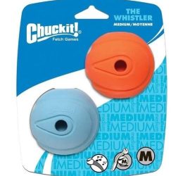Chuckit The Whistler 2li Köpek Oyun Topu (Orta Boy)