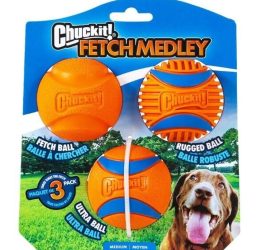 Chuckit Fetch Medley 3lü Köpek Oyun Topu Seti