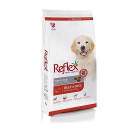 Reflex Biftekli ve Pirinçli Yavru Köpek Maması 15kg