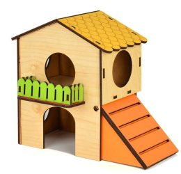Flip Hamster Evi ( 2 Katlı Small )