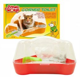 Living World Hamster Tuvaleti Kırmızı