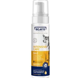 Beavis 5 in 1 Köpekler için Naturel Bal Özlü Kuru Yıkama Köpük Şampuan 200 ml