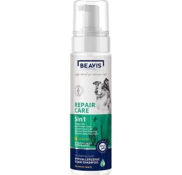 Beavis 5 in 1 Köpekler için Aloe Vera Özlü Kuru Köpük Şampuan 200 ml