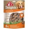 8in1 Smart Delights Chicken Spirals Tavuklu Burgu Köpek Ödülü 6lı