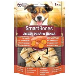 8in1 Smart Bones Tatlı Patatesli Mini Kemik Köpek Ödülü 128 gr