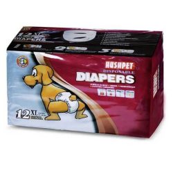 Hushpet Ultra Emici Köpek Külot Çiş Pedi XL Beden 12 Adet