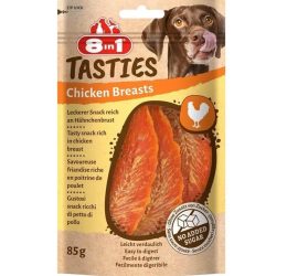 8in1 Tasties Chicken Breast Tavuk Göğsü Köpek Ödülü 85 Gr