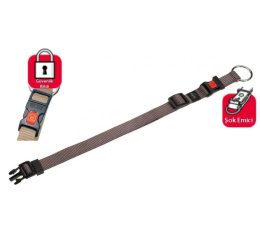 Karlie Kilitli Köpek Boyun Tasması 20-35cm/10mm Gri Xsmall