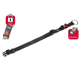 Karlie Kilitli Köpek Boyun Tasması 35-40 cm Siyah Small