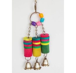Eastland Ahşap Çıngıraklı Kuş Oyuncağı 19 Cm