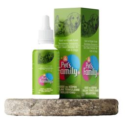 Pets Family Doğal Kedi ve Köpek Kulak Temizleme Solüsyonu 50 Ml