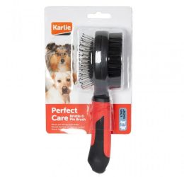 Karlie Pro Çift Taraflı Köpek Fırçası 6×22,5cm