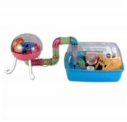 DaYang Oyunparklı Aksesuarlı Hamster Kafesi 56cmx16cmx40cm