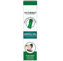 Vets Best Köpekler İçin Diş Macunu ve Parmak Diş Fırçası